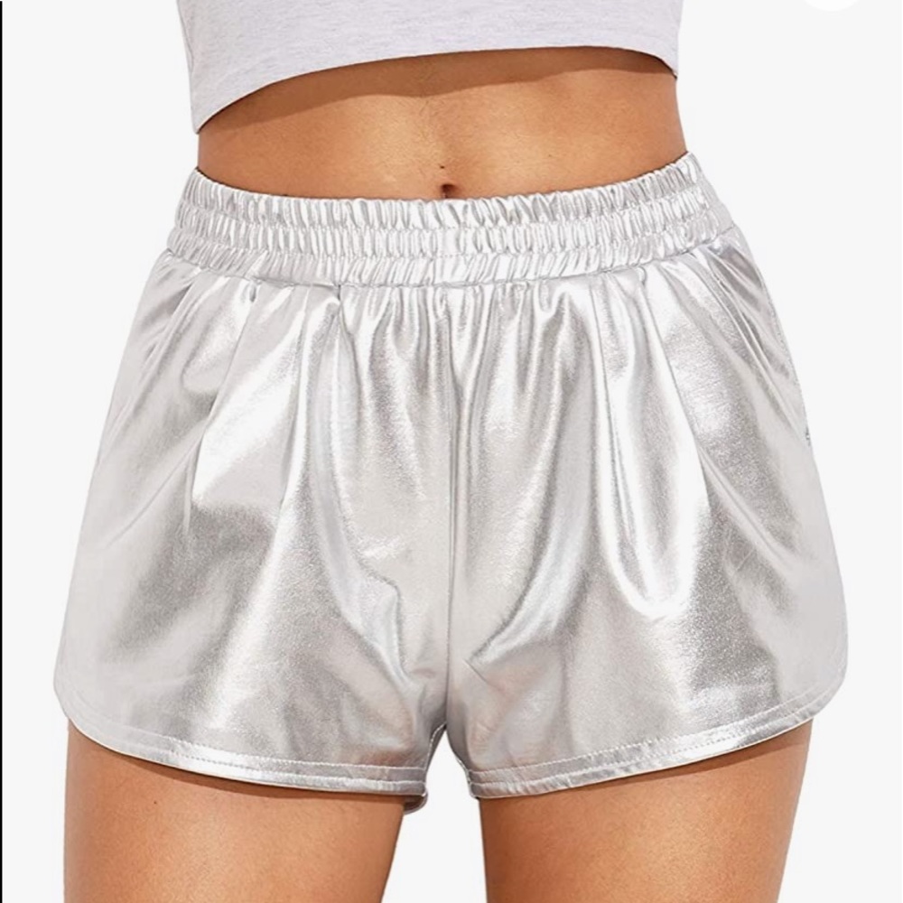 Metallic Shorts